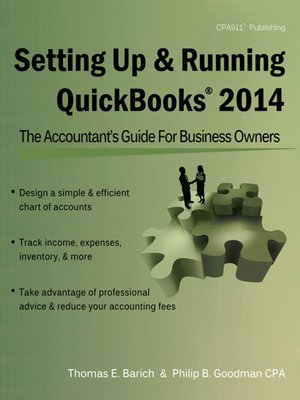 cover image of Setting Up & Running QuickBooks 2014